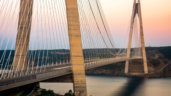 Bosporus bridge Istanbul