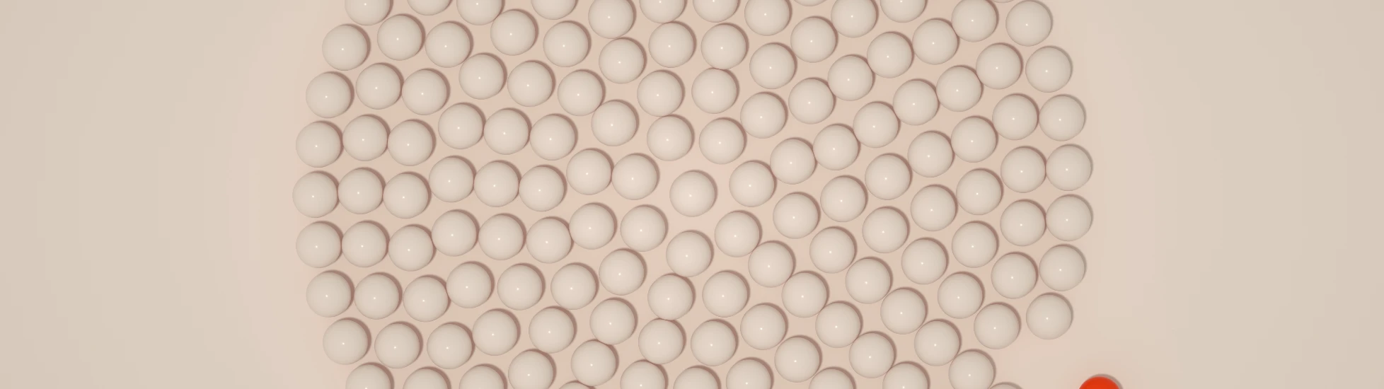 Circle Texture with a red accent dot